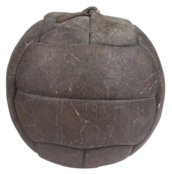 1930 World Cup Soccer Match Ball Used For USA vs Belgium
